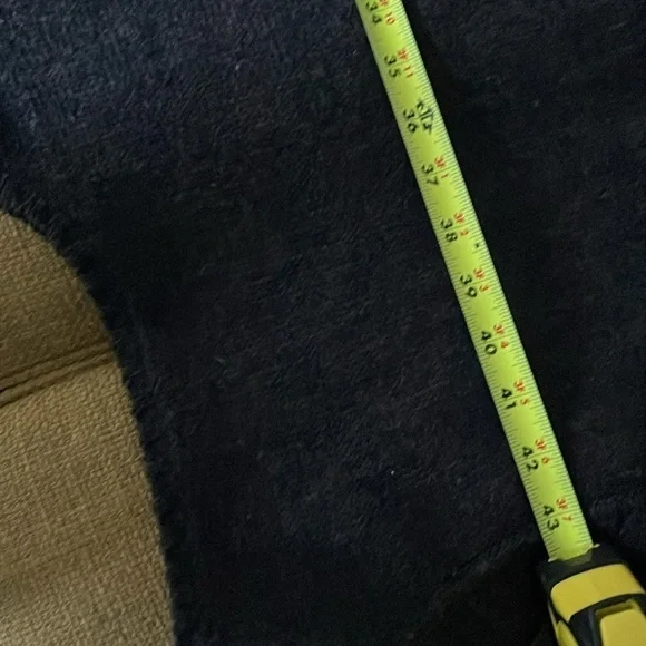 Lauren Ralph Lauren Maxi Dress Ribbed Turtle Neck Fitted Design Size M All Wool - Picture 15 of 16